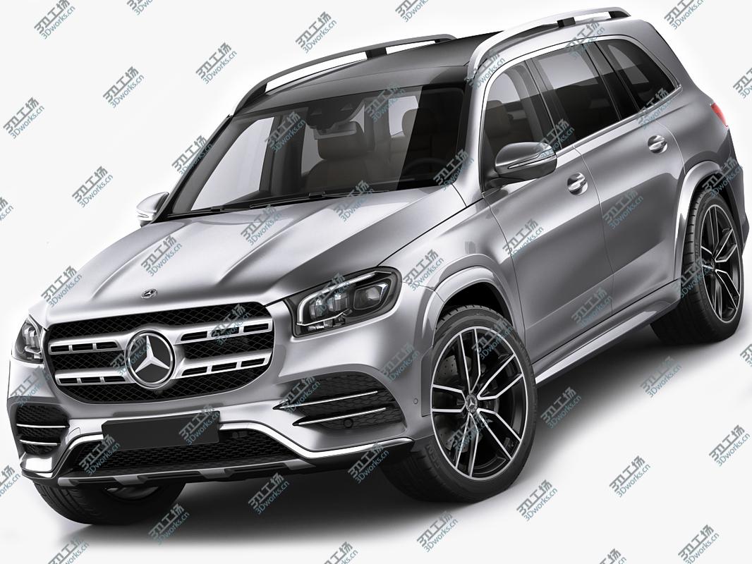 images/goods_img/202105073/3D Mercedes GLS AMG-Line 2020/1.jpg